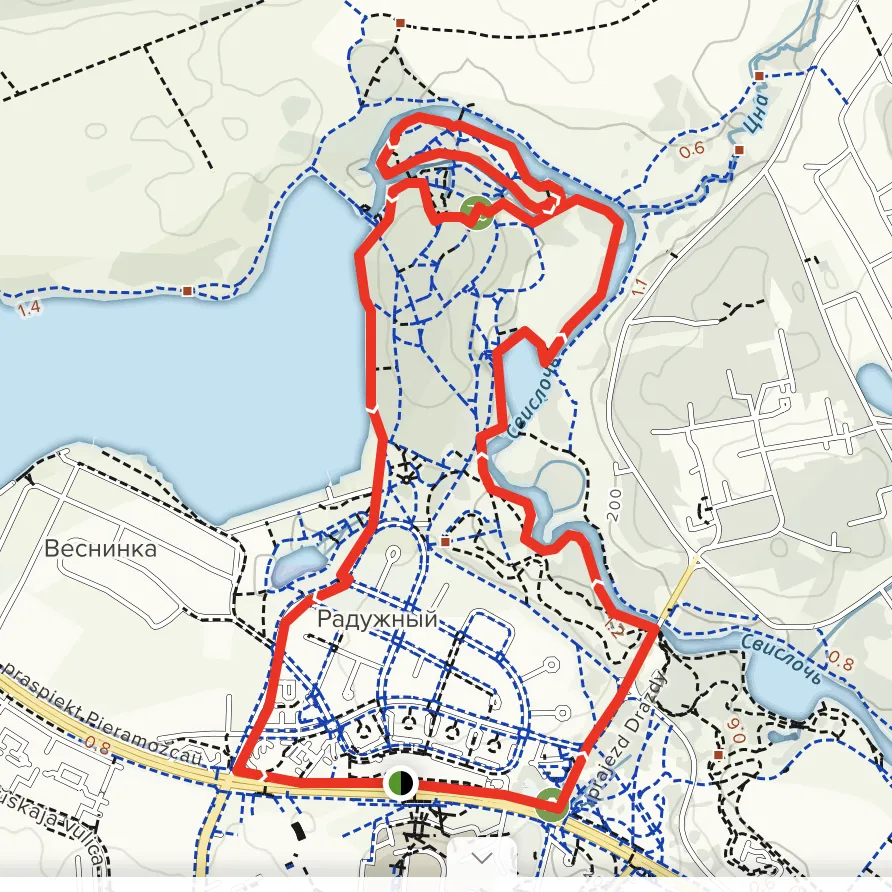 Петля Лесного парка «Дрозды»