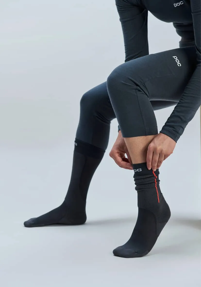 Велосипедные шорты POC Women's Layer Merino 3/4 Tights Sylvanite Grey