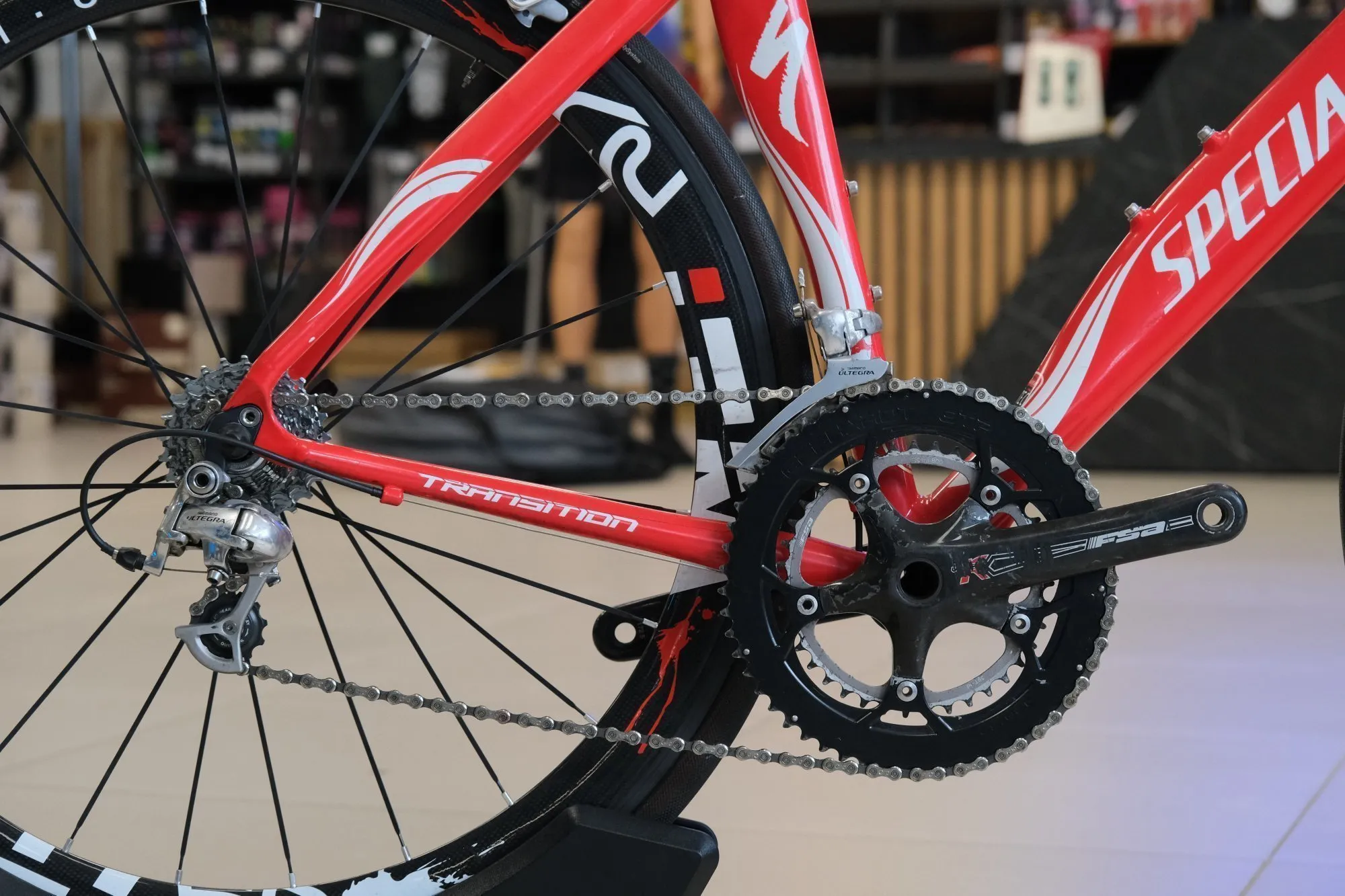 Шоссейный велосипед Specialized Transition Expert, 2 пары колёс