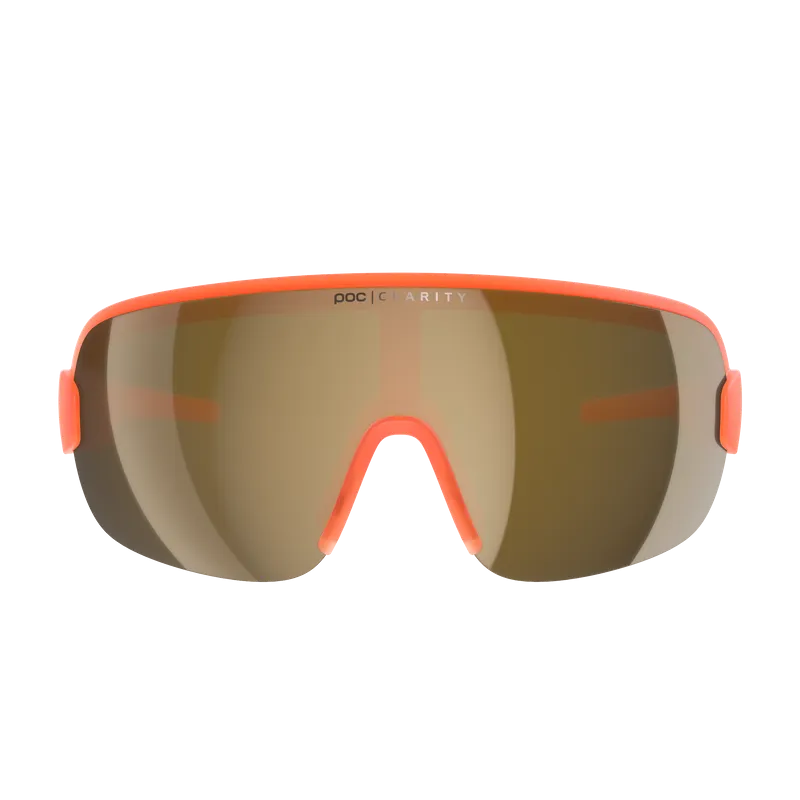 Велосипедные очки POC Aim Fluorescent Orange Translucent