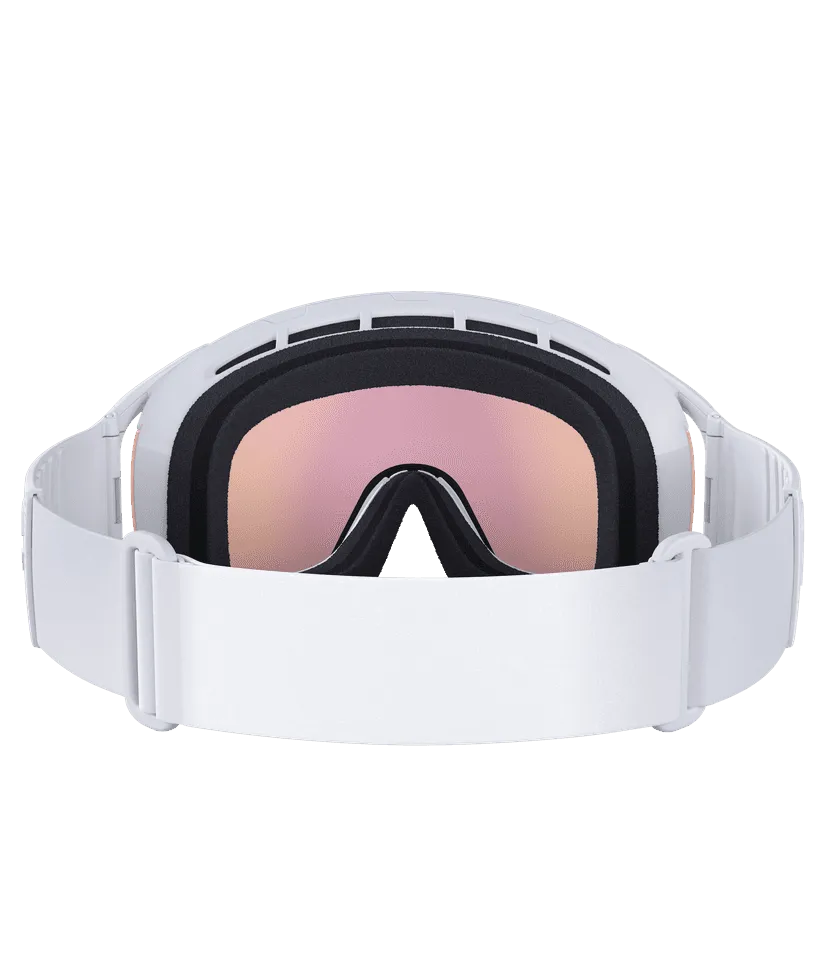 Горнолыжная маска POC Zonula Hydrogen White/Partly Sunny Orange