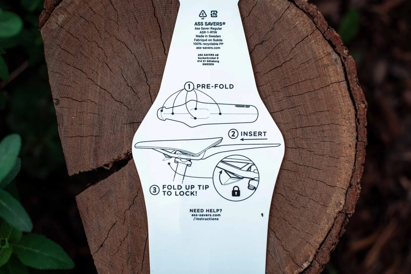 Крылья Ass Savers Regular Bold Rain Yellow