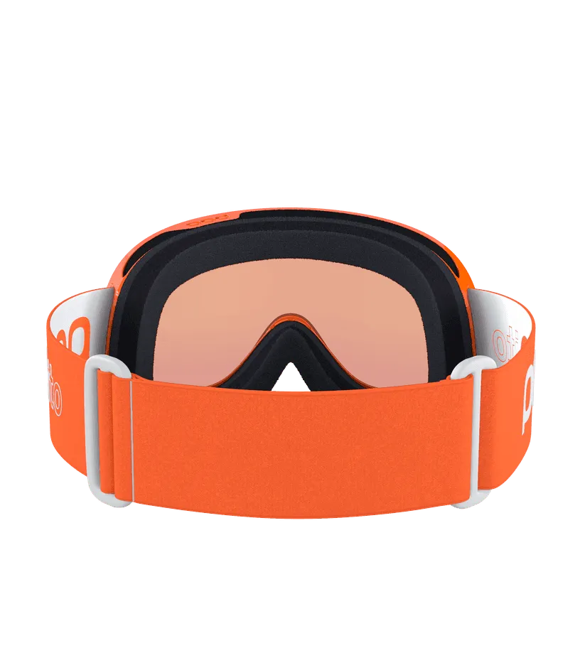 Горнолыжная маска детская POCito Retina Fluorescent Orange/Partly Sunny Light Orange