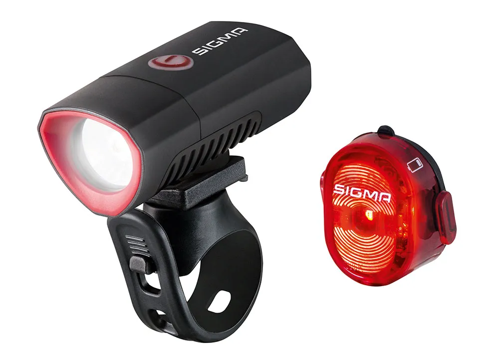 Комплект велосипедных фонарей Sigma Buster 300 + Nugget II Flash LED Set