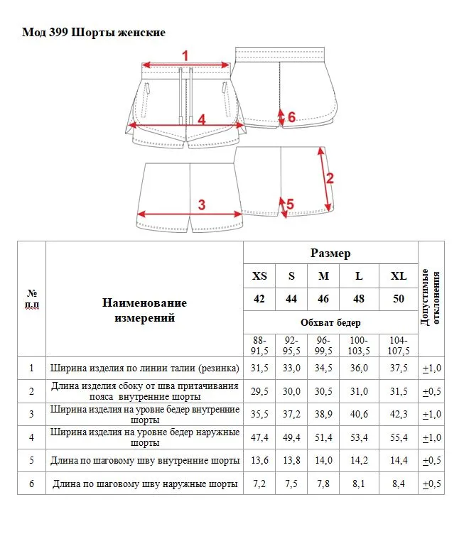 Шорты PACE PINK 399 женские