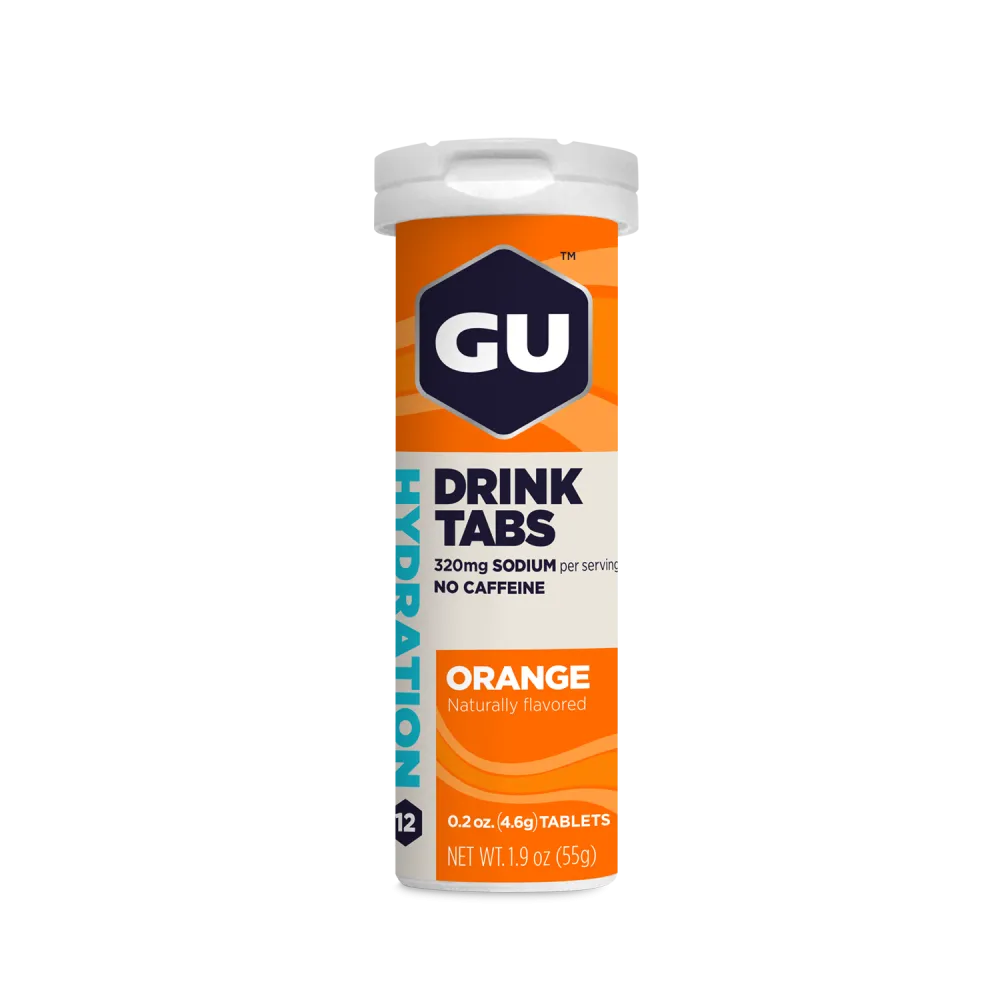 Напиток-изотоник в таблетках GU DRINK TABS Апельсин, 1 туба