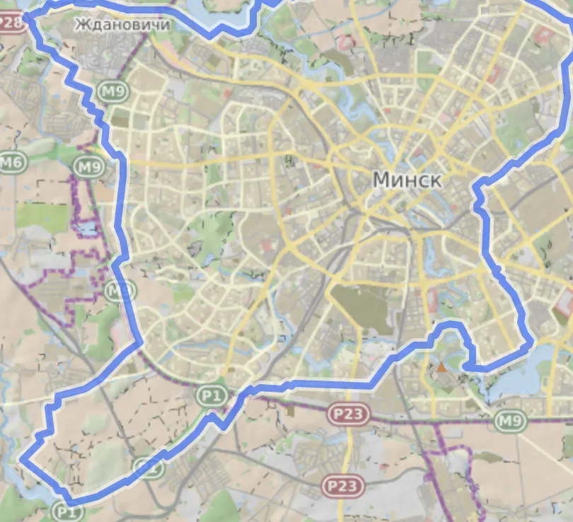 Минская кругосветка (легкая версия)