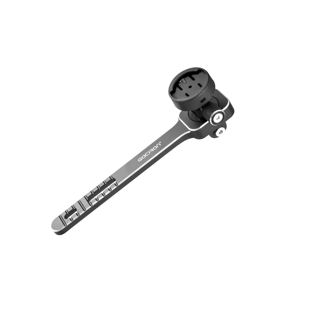 Многофункциональное крепление на руль GACIRON H11 для велофонарей GACIRON, для велокомпьютеров Garmin и камер GoPro, алюминий