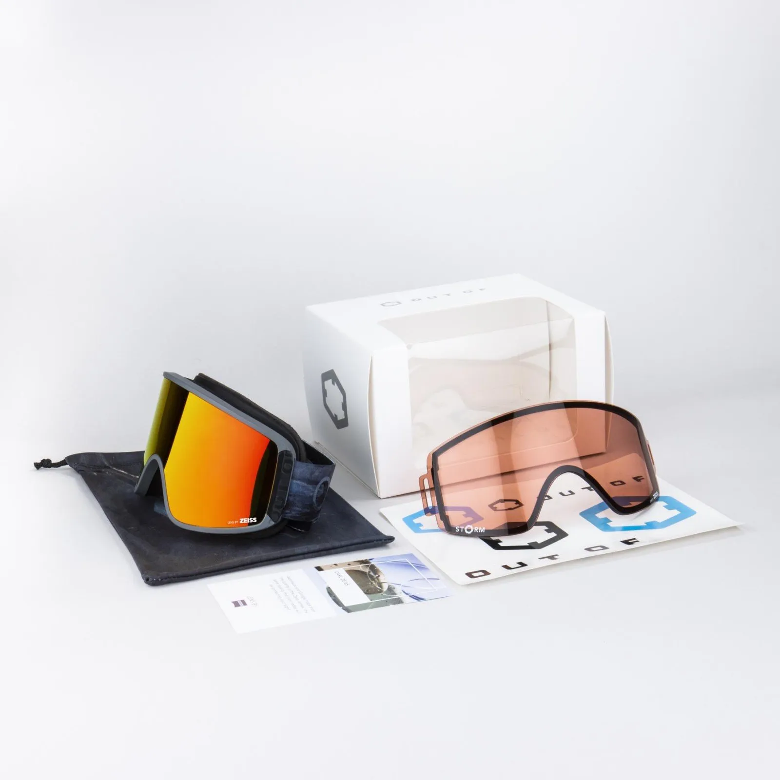 Маска OUT OF Shift Spacey Red MCI Bonus Storm