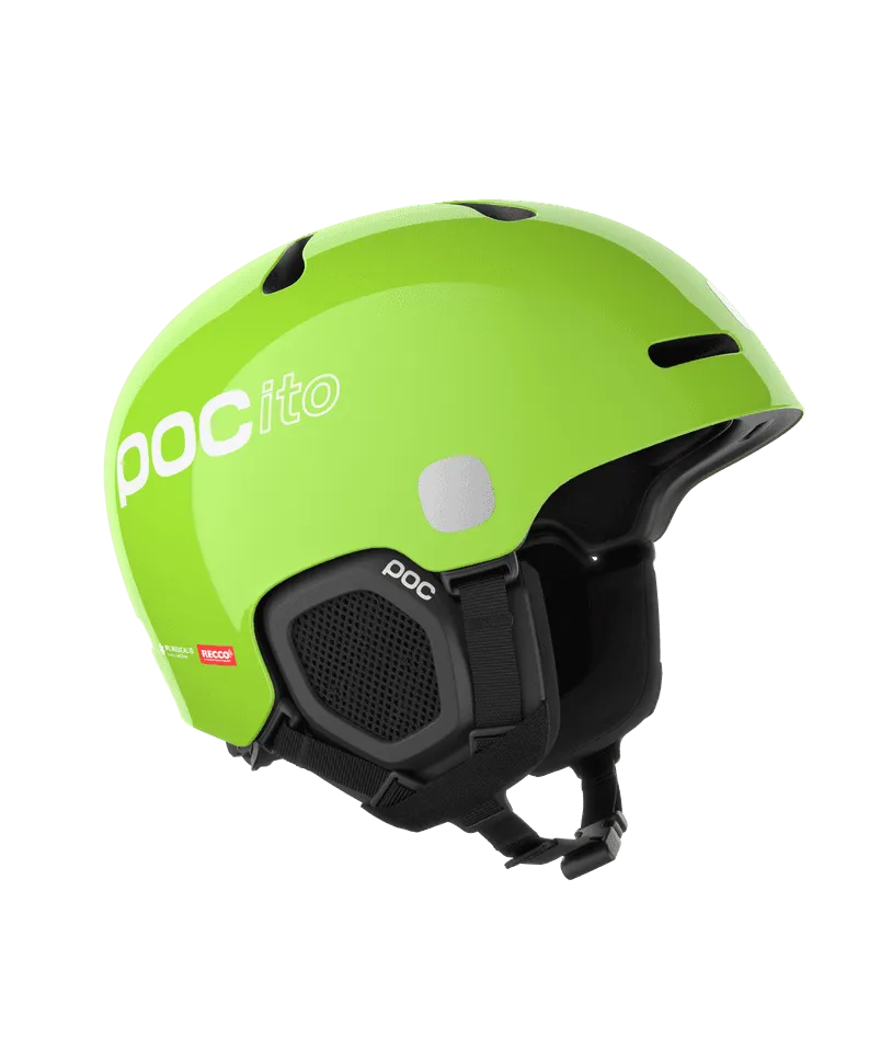 Горнолыжный шлем детский POCito Fornix MIPS Fluorescent Yellow/Green