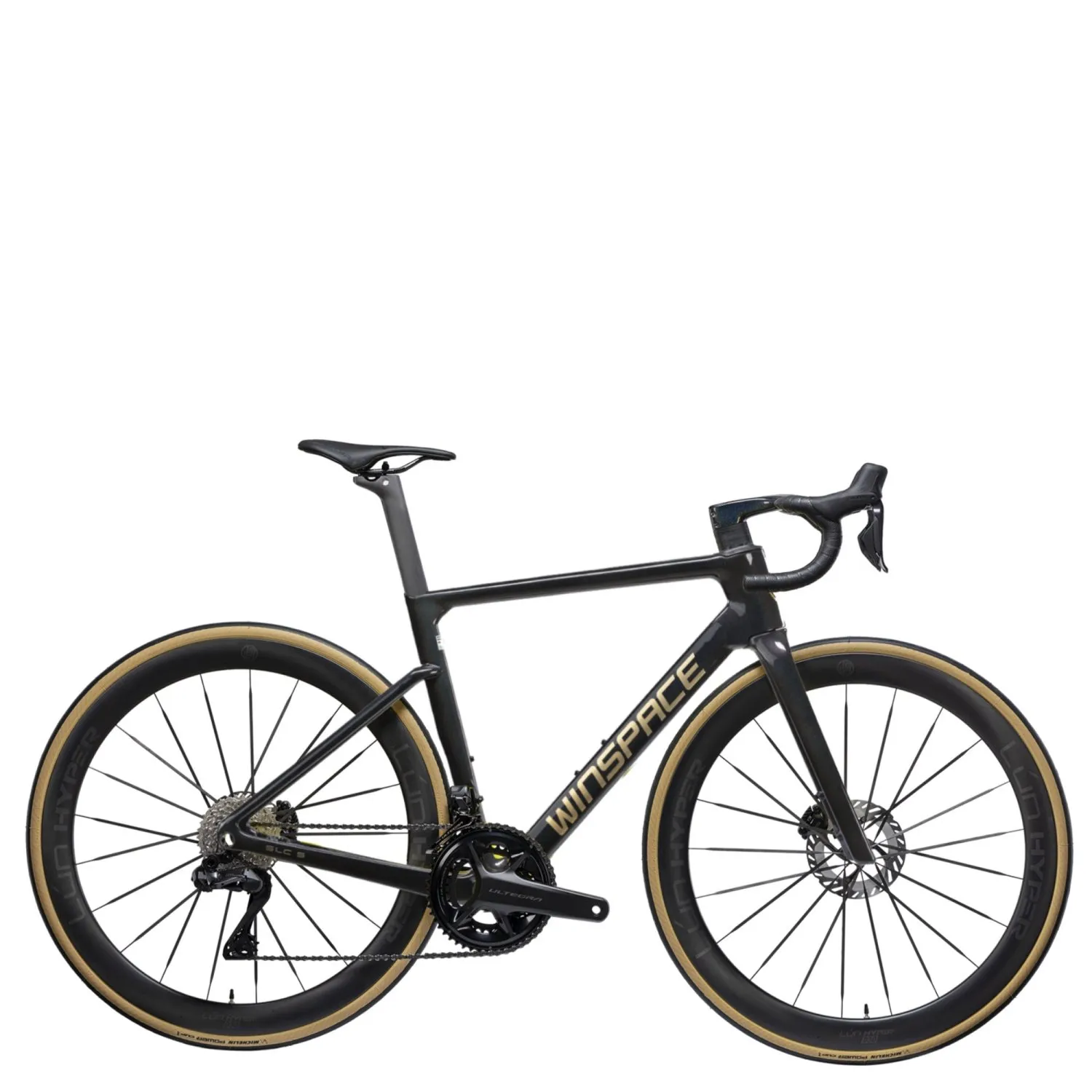 Велосипед Winspace SLC5.0 Ultegra Di2 Black w/ Gold Decals