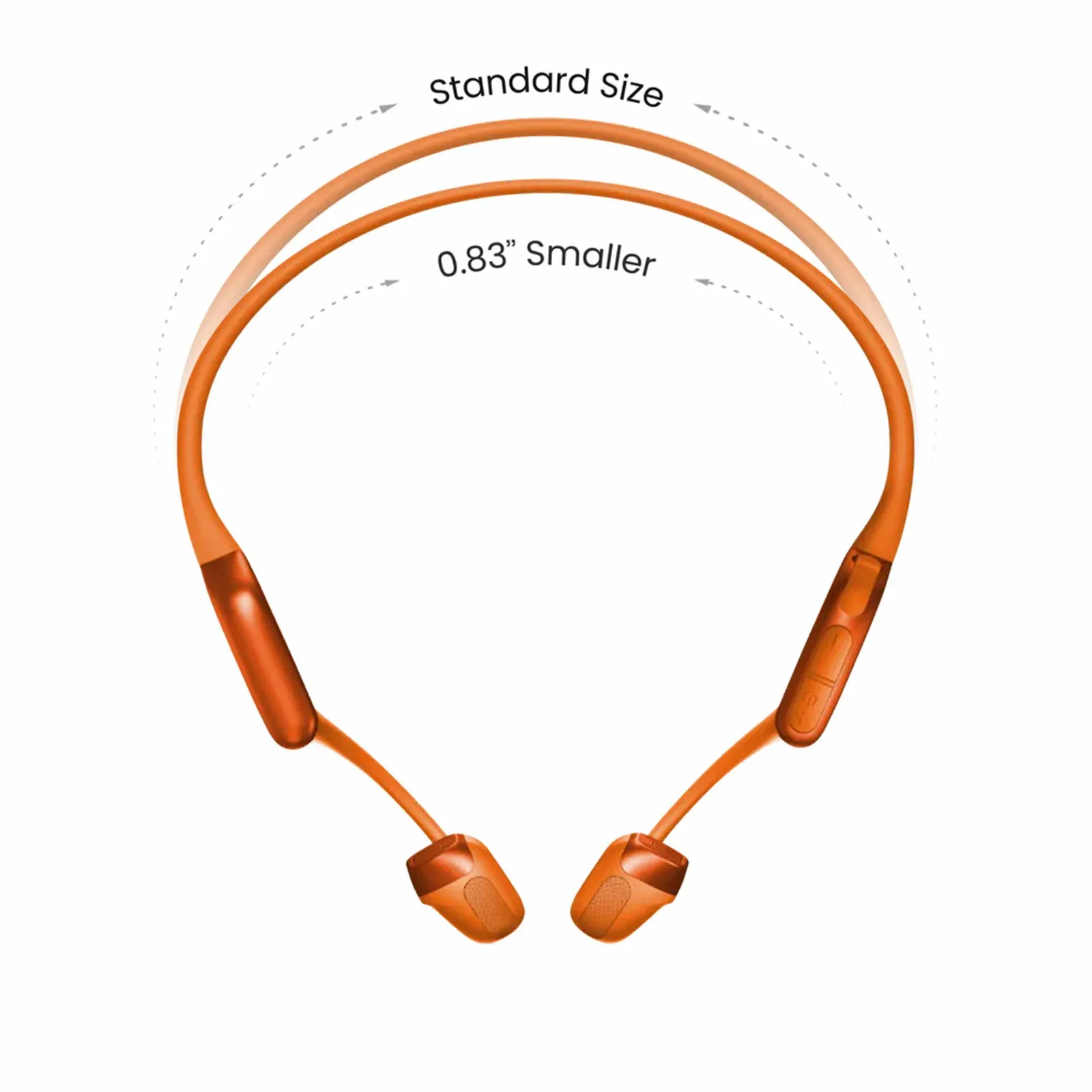 Беспроводные наушники с костной проводимостью SHOKZ OpenRun Pro 2, оранжевый