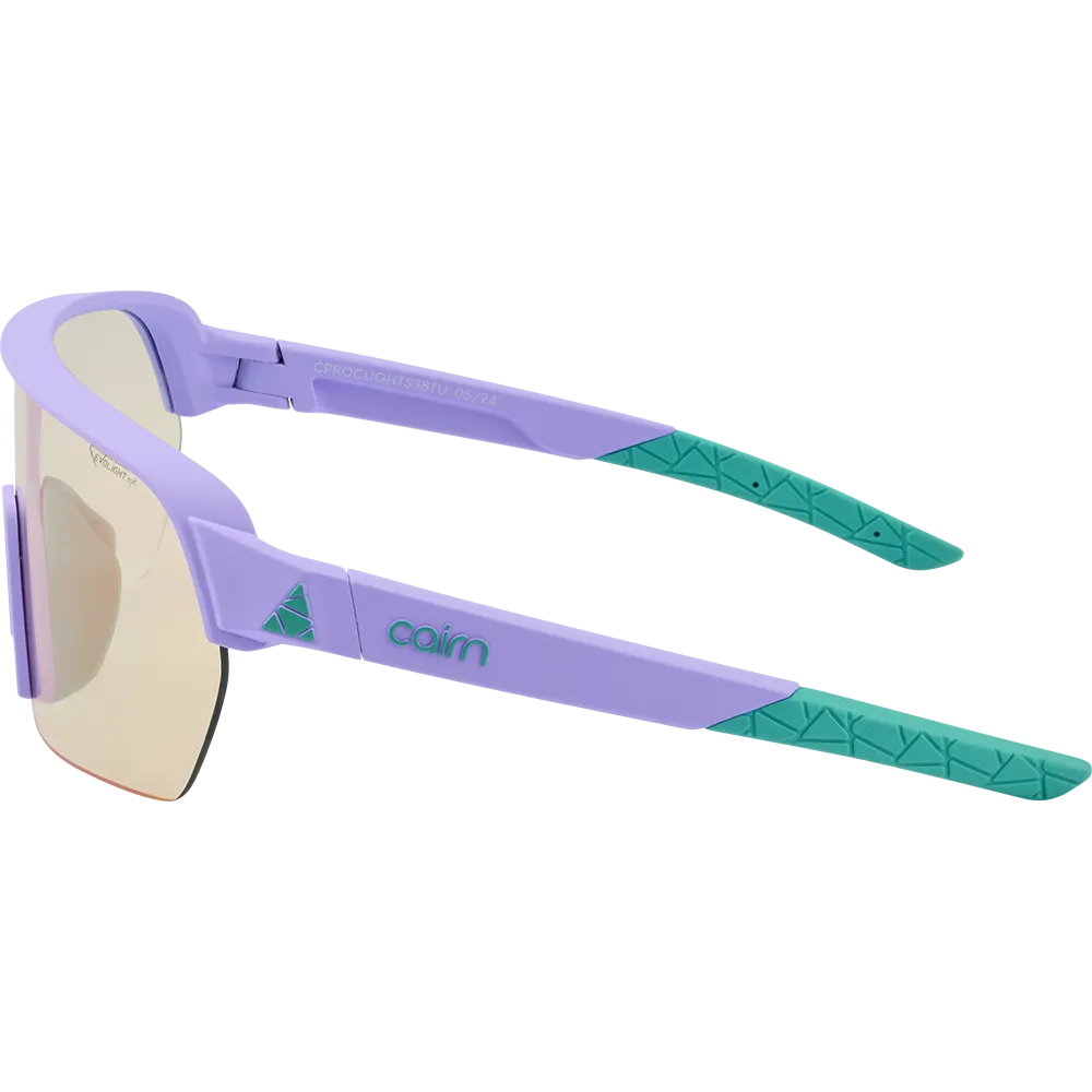Очки велосипедные CAIRN ROC LIGHT S PHOTOCHROMIC NXT® MAT LILAC