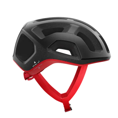 Шлем Ventral Lite Uranium Black/Prismane Red Matt