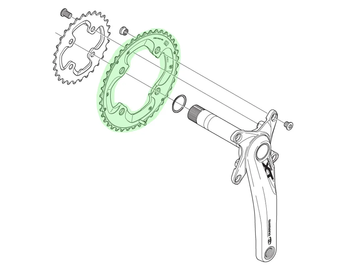 Звезда передняя SHIMANO DEORE XT FC-M785