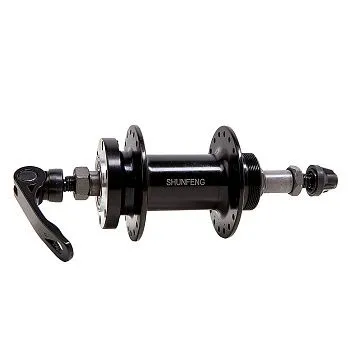 Втулка заднего колеса SHUNFENG-A210R: 3/8-14GX36H-135-145 (эксцентрик, 7 скоростей, трещетка, 6 болтов)