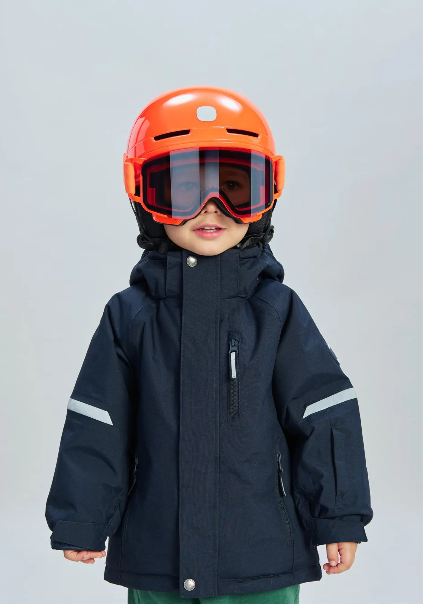 Горнолыжный шлем детский POCito Obex MIPS Fluorescent Orange