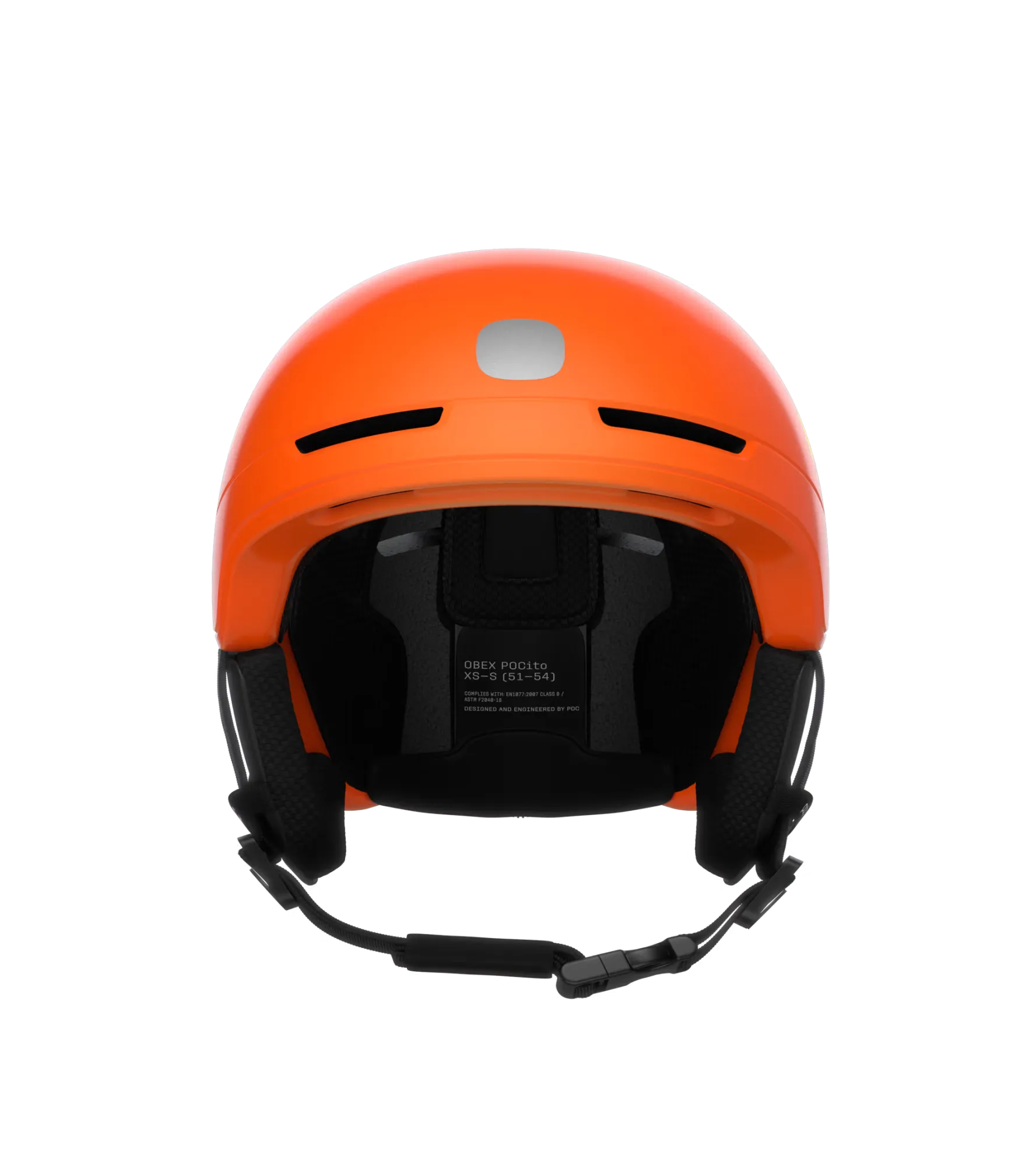 Горнолыжный шлем детский POCito Obex MIPS Fluorescent Orange