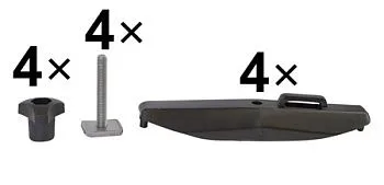 Переходник Thule T-track Adapter 697-4