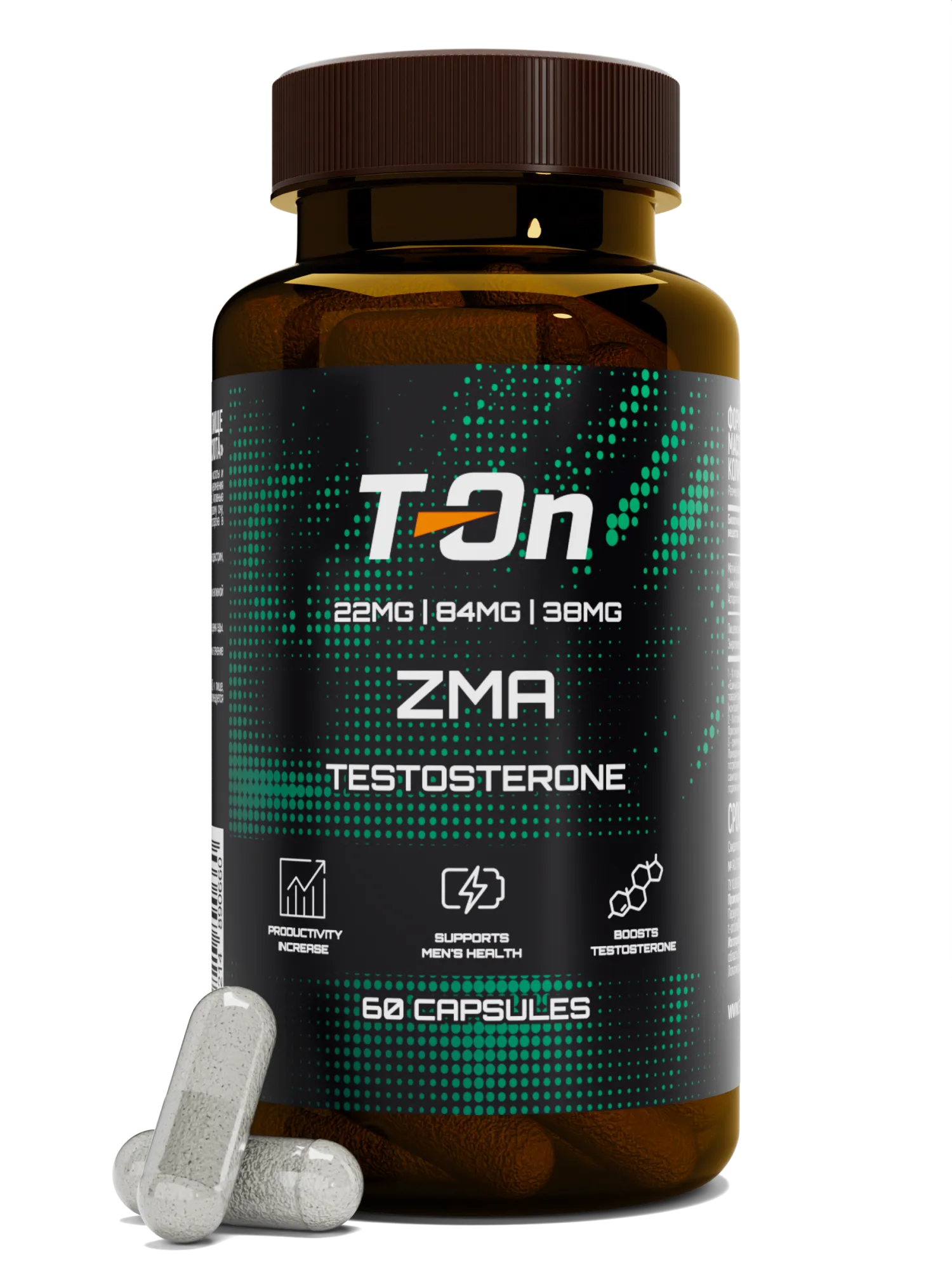 ZMA, 60 капсул