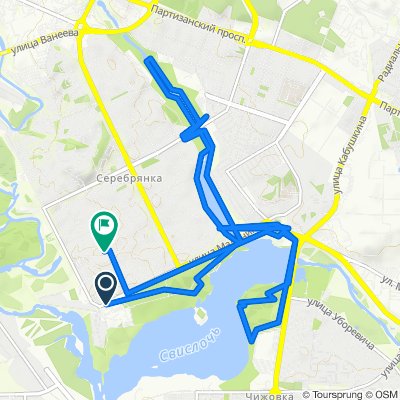 Прогулка по Серебрянке