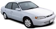4-дверный седан с 1998 по 2001 на гладкую крышу