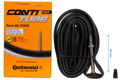 Камера велосипедная Continental Race 28 (FV 60 mm)