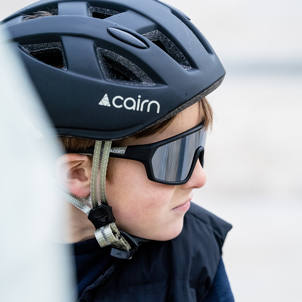 Шлем CAIRN KUSTOM MAT BLACK AGATE GRAY