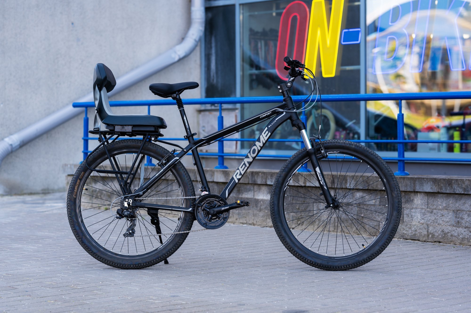 Комфортный велосипед RENOME COMFORT CITY 27,5" с детским креслом