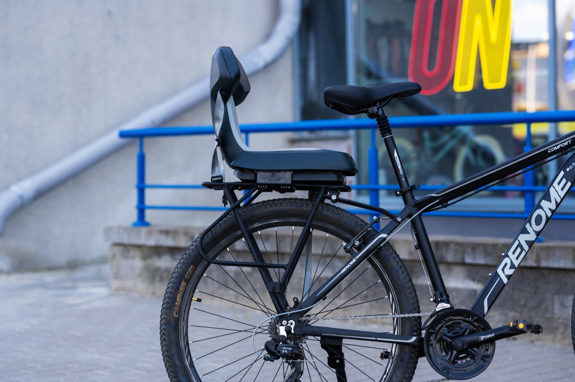 Комфортный велосипед RENOME COMFORT CITY 27,5" с детским креслом