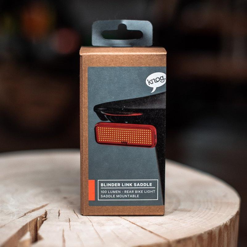 Фонарь задний Knog Blinder Link Saddle Mount