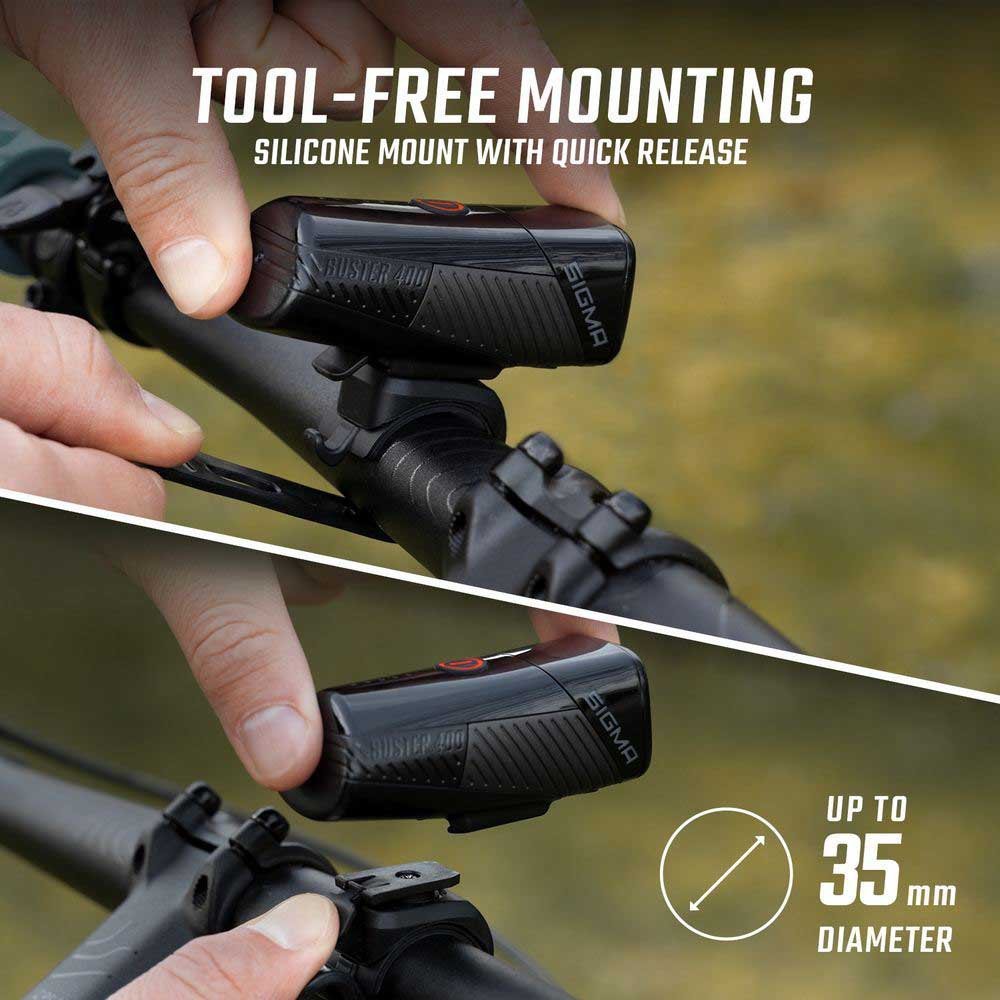 Комплект фонарей Sigma Buster 400 & Blaze Flash