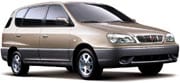5-дверный MPV с 1999 по 2001 на гладкую крышу
