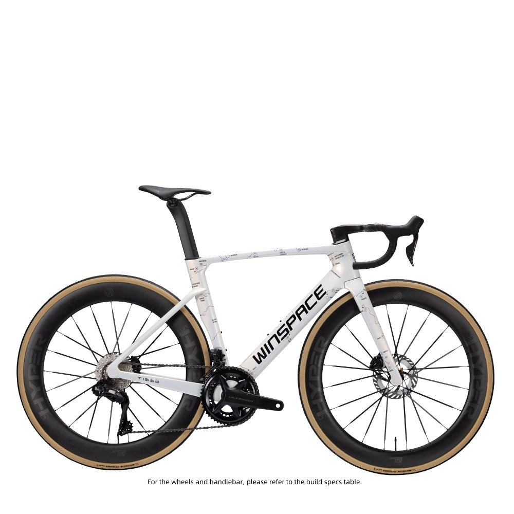 Велосипед Winspace T1550 Gen2 Ultegra Di2 Black&White