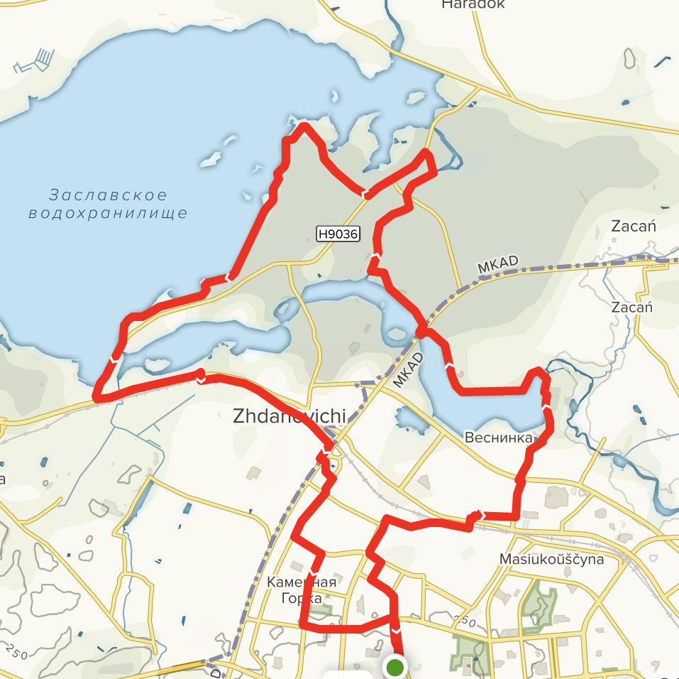 ТЦ Бонус - Минское море и обратно