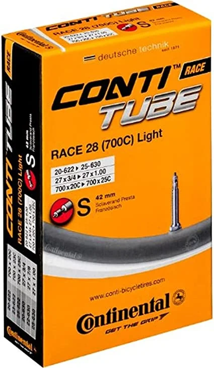 Камера Continental Race 28" Light (20/25-622/630) S60 (Presta)