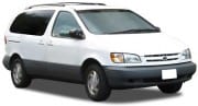 4-дверный MPV с 1997 по 2002 на гладкую крышу