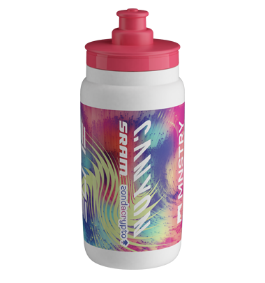 Фляга велосипедная Elite Bottle Fly Teams 2025 Team Canyon Sram, 550ml