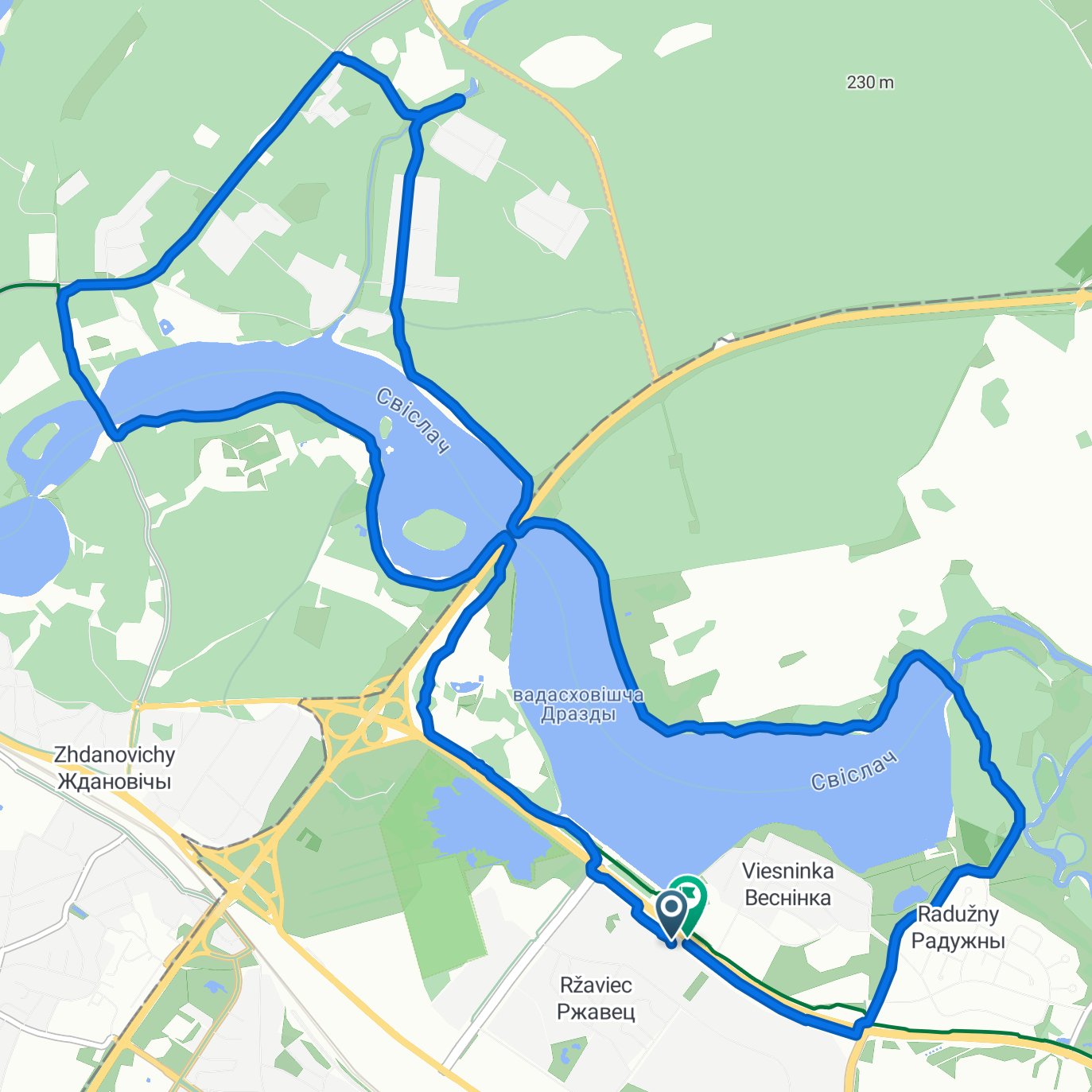 Маршрут #1 от магазина ON-BIKE (с фото)