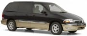 5-дверный MPV с 2000 по 2003 на гладкую крышу