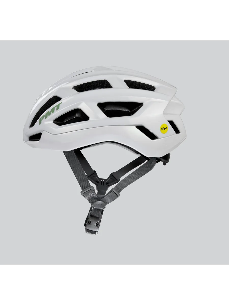 Шлем велосипедный PMT Elegant MIPS - белый лунный свет