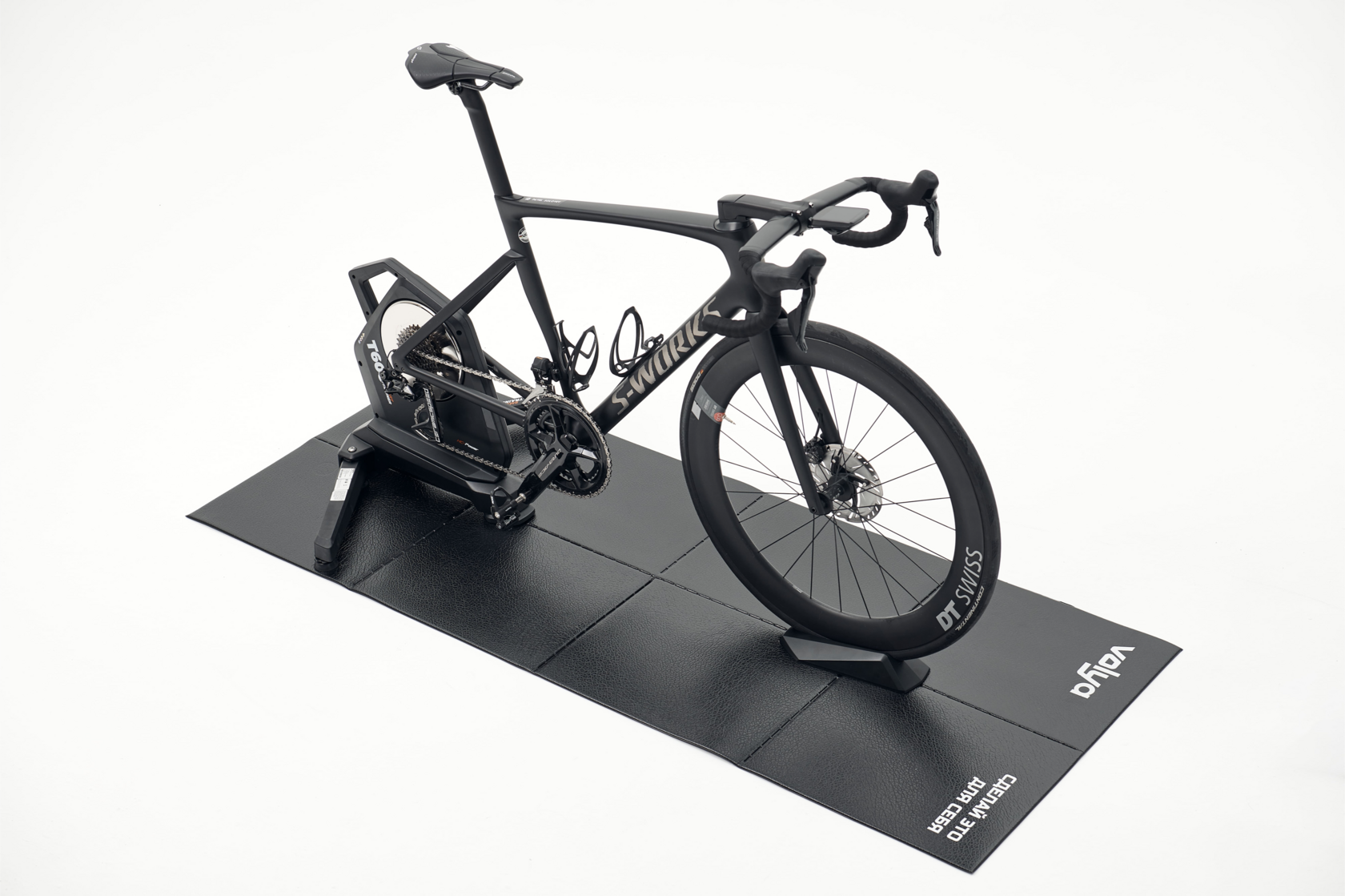 Коврик Volya складной для велостанка, 190x75см, 6мм