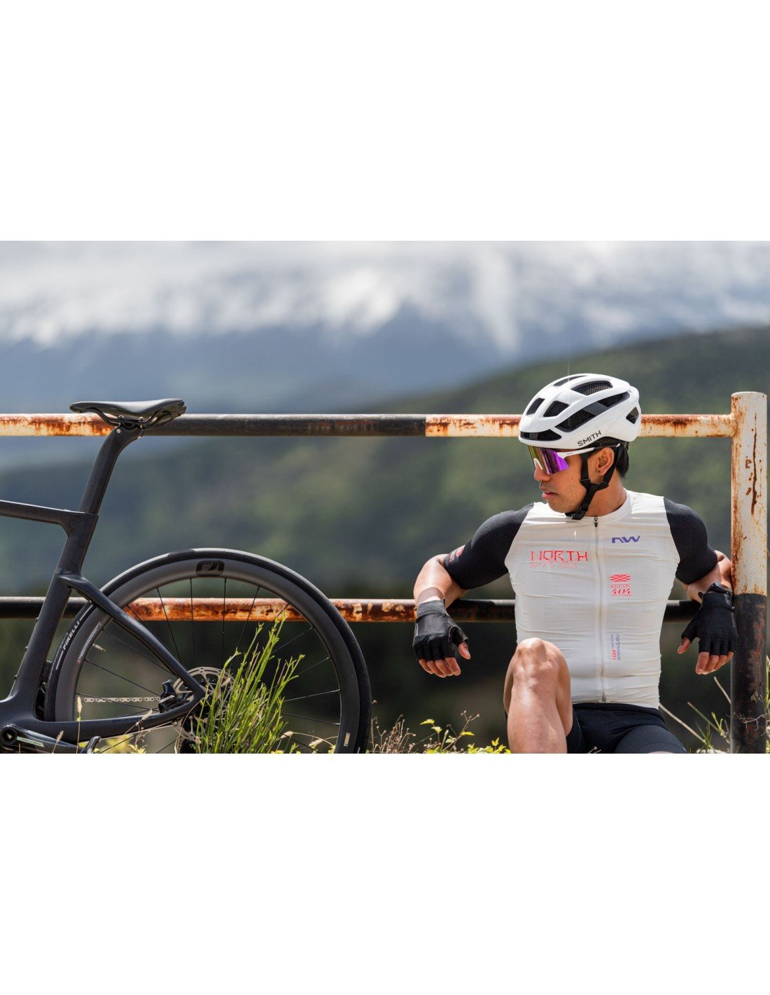 Велосипедная майка NorthWave EXTREME EVO JERSEY Light Grey