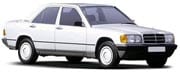 4-дверный седан с 1983 по 1993 на гладкую крышу