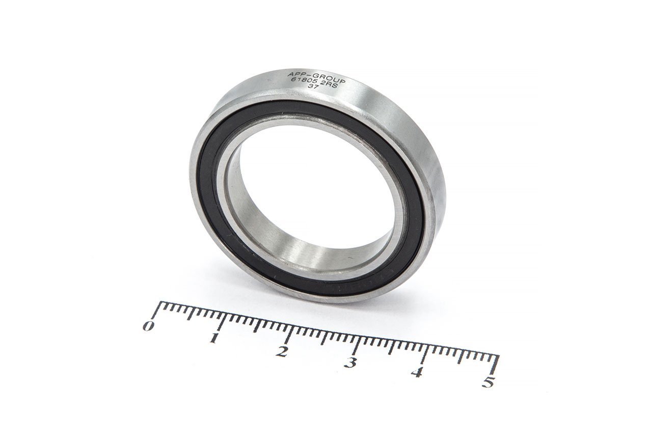 Подшипник 61805 2RS (1000805, 61805) 25*37*7мм