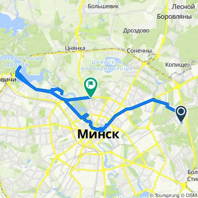 Степянка - Минская велодорожка