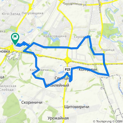 Малиновка - Колодищи - Юбилейный