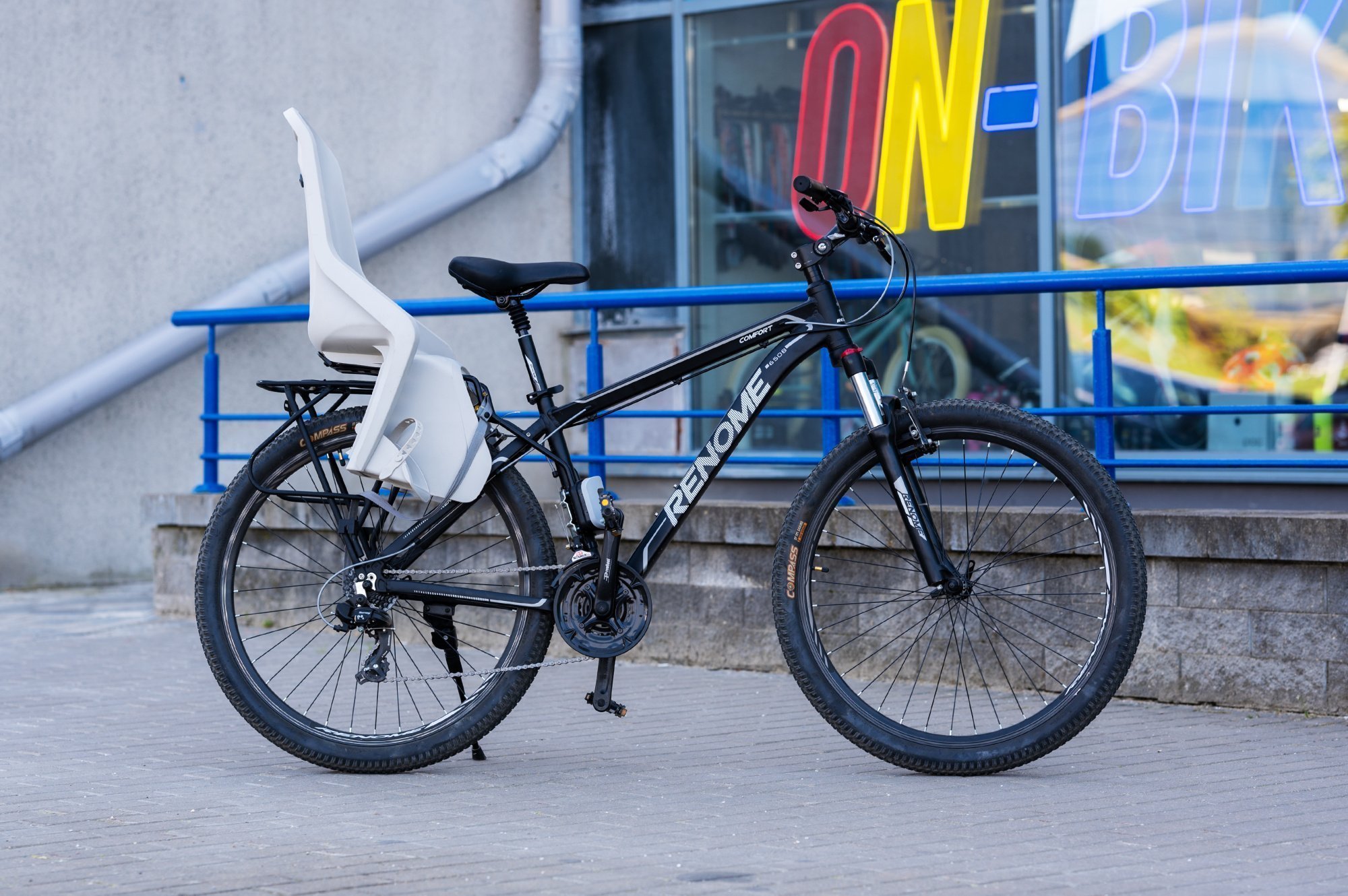 Комфортный велосипед RENOME COMFORT CITY 27,5" с детским креслом