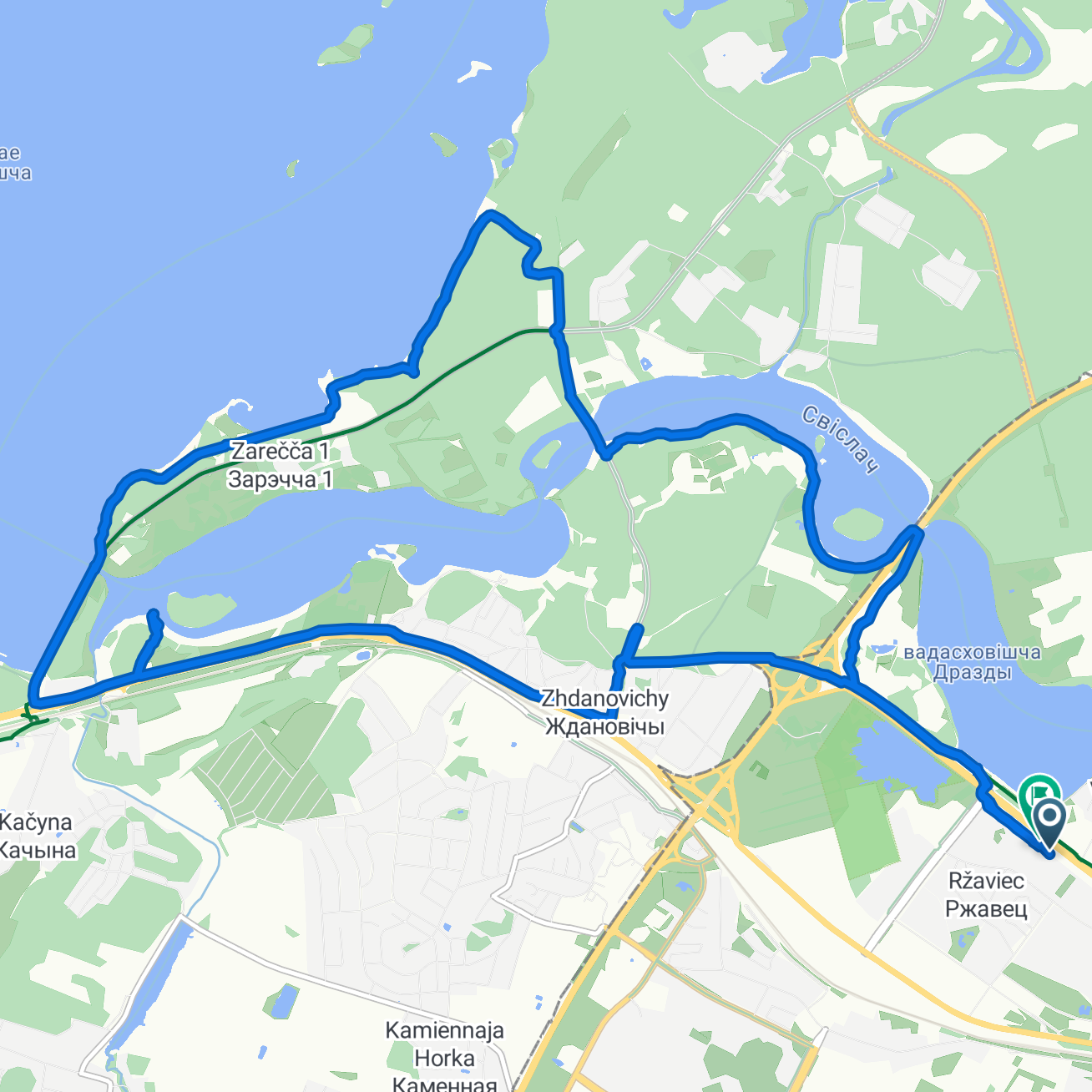 Маршрут #3 от магазина ON-BIKE (с фото)