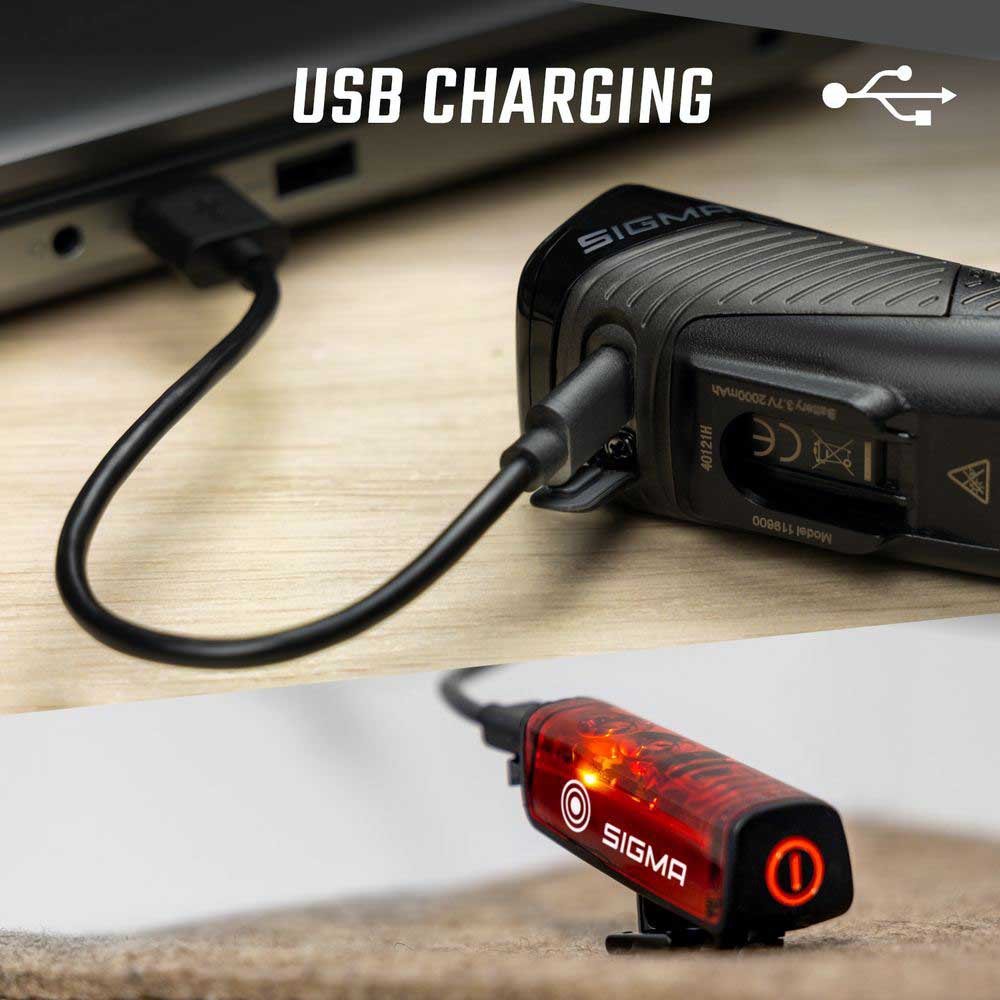 Комплект фонарей Sigma Buster 400 & Blaze Flash